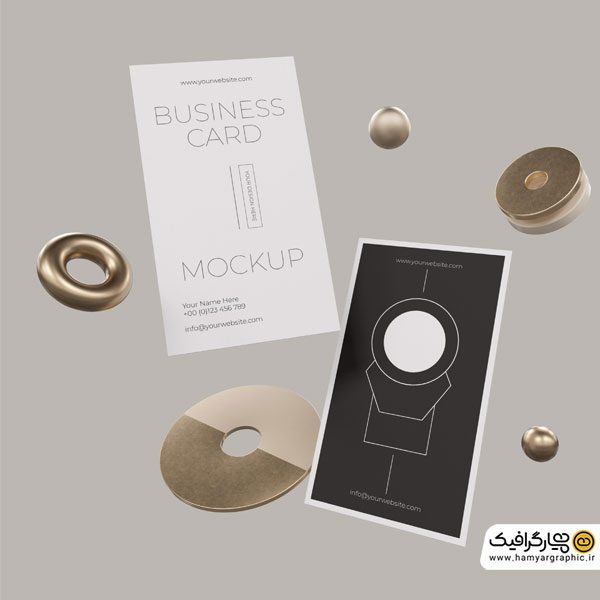 دانلود رایگان موکاپ کارت ویزیت