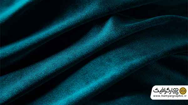 تکسچر پارچه مخملی