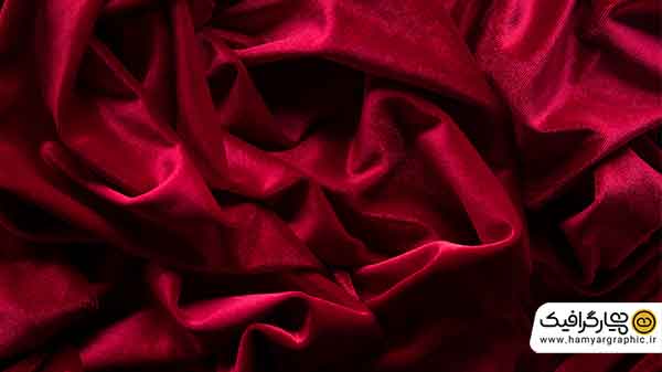 بکگراند پارچه مخملی