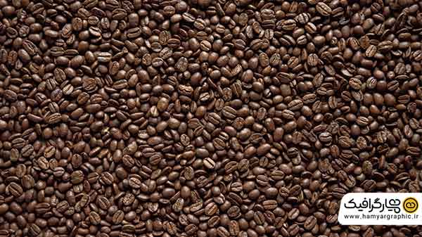 بک گراند قهوه