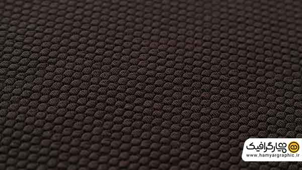 بافت پارچه مشکی باکیفیت