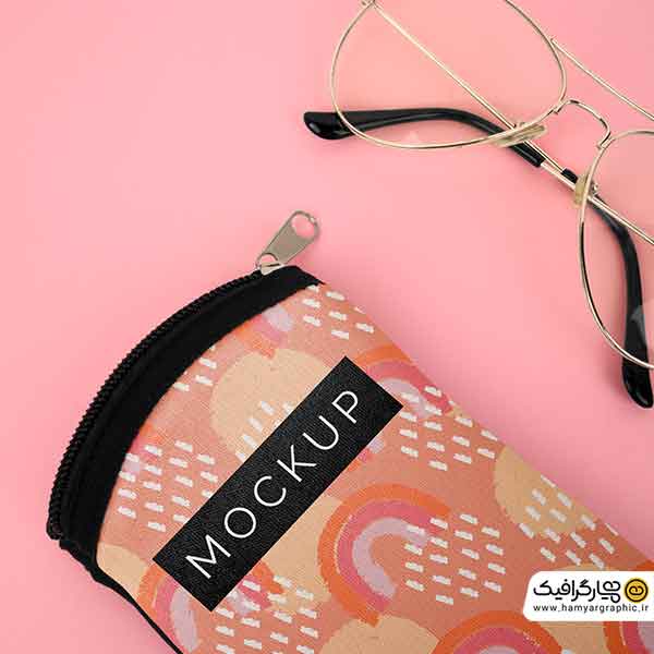 موکاپ کیف عینک