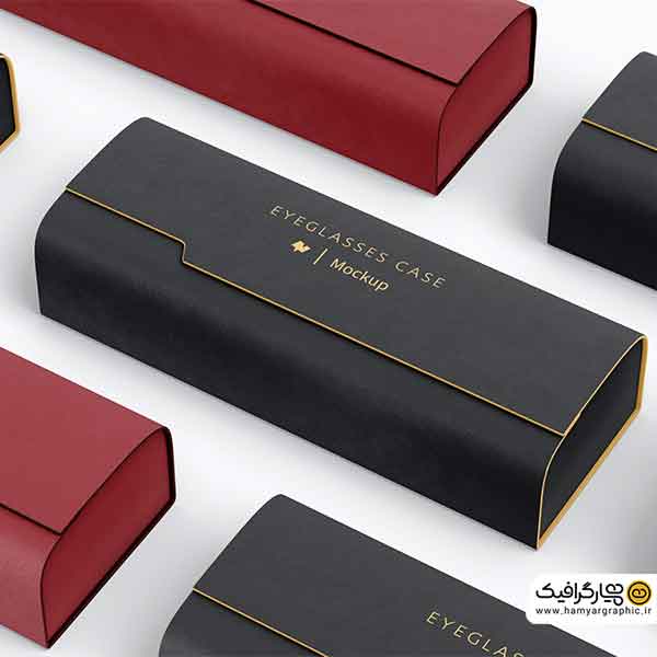 موکاپ رایگان جعبه عینک