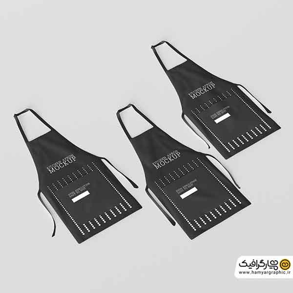 موکاپ پیش بند اشپزخانه