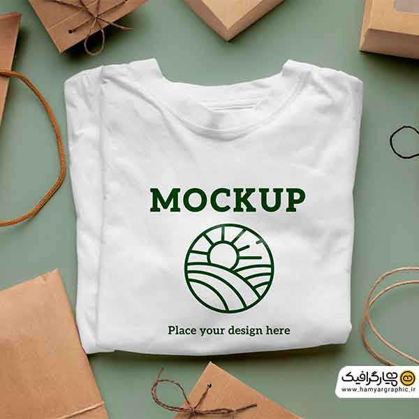 دانلود موکاپ رایگان تیشرت