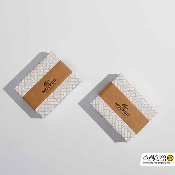 موکاپ جعبه بسته بندی