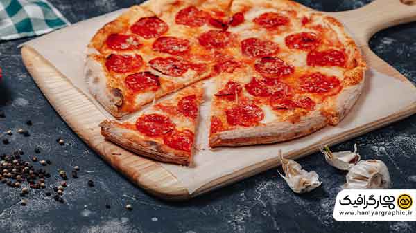عکس باکیفیت پیتزا