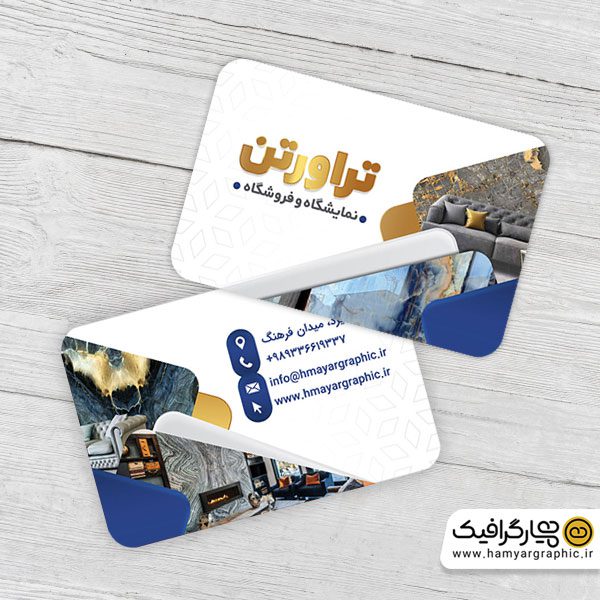 طرح آماده کارت ویزیت کاشی و سرامیک