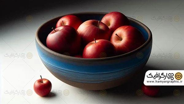 تصویر با کیفیت سیب