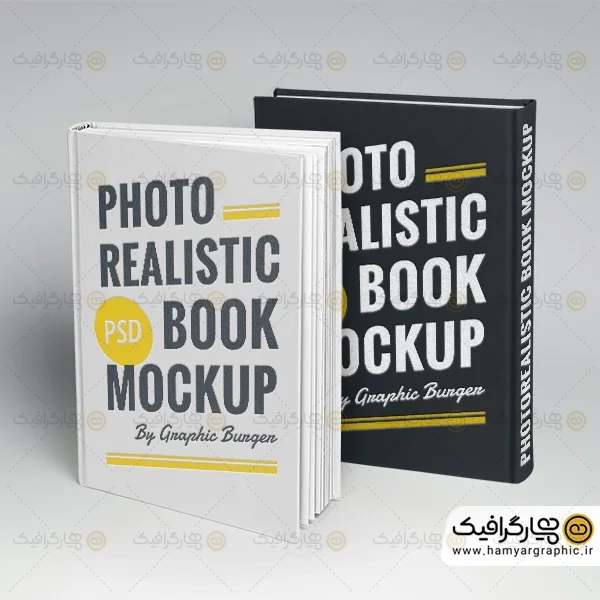 دانلود موکاپ کتاب PSD