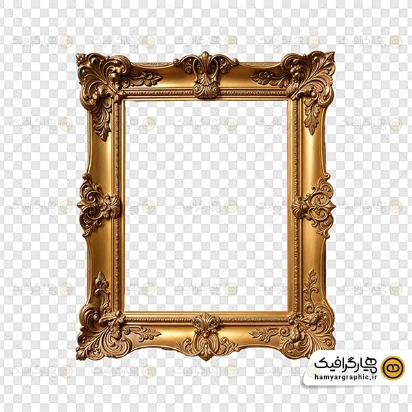 قاب چوبی PNG
