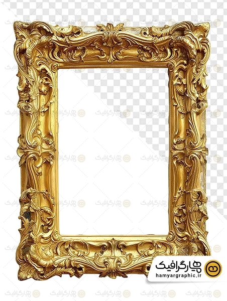 قاب چوبی با کیفیت PNG