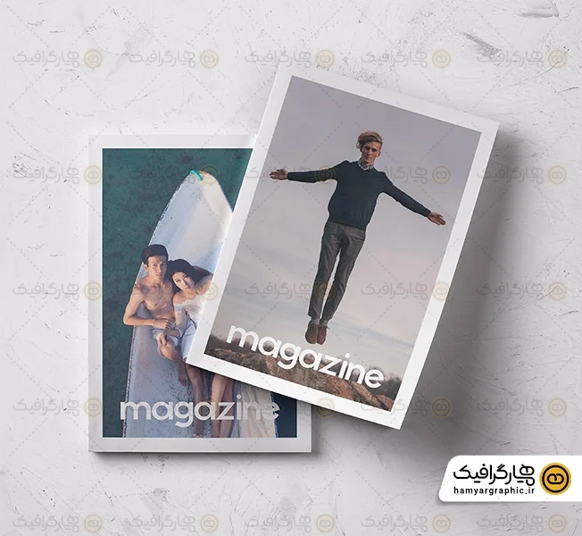 دانلود موکاپ مجله psd