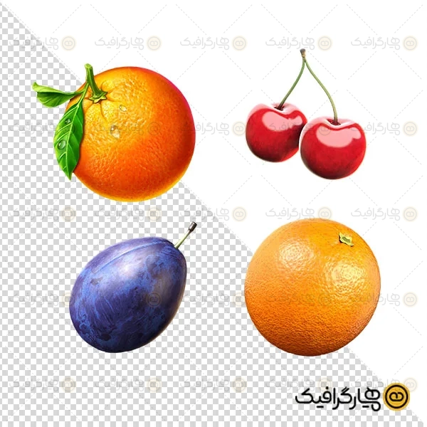 دانلود 4 عکس میوه با کیفیت بالا