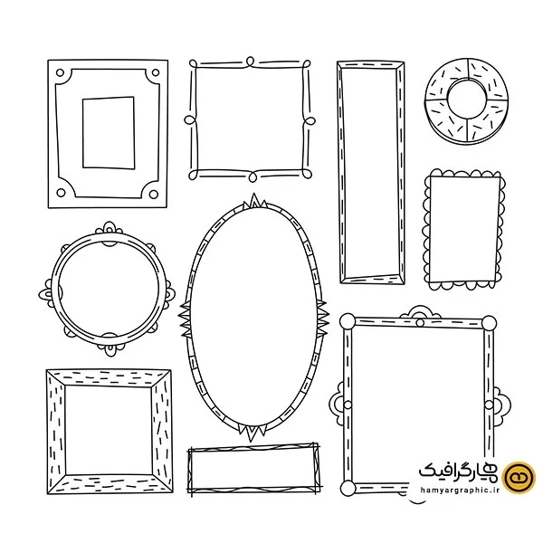 دانلود مجموعه قاب و حاشیه زیبا