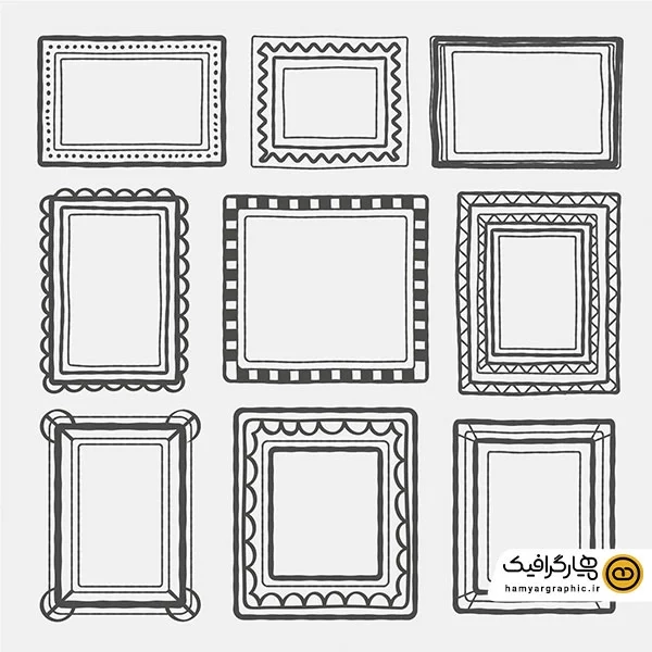 دانلود طرح حاشیه و فریم