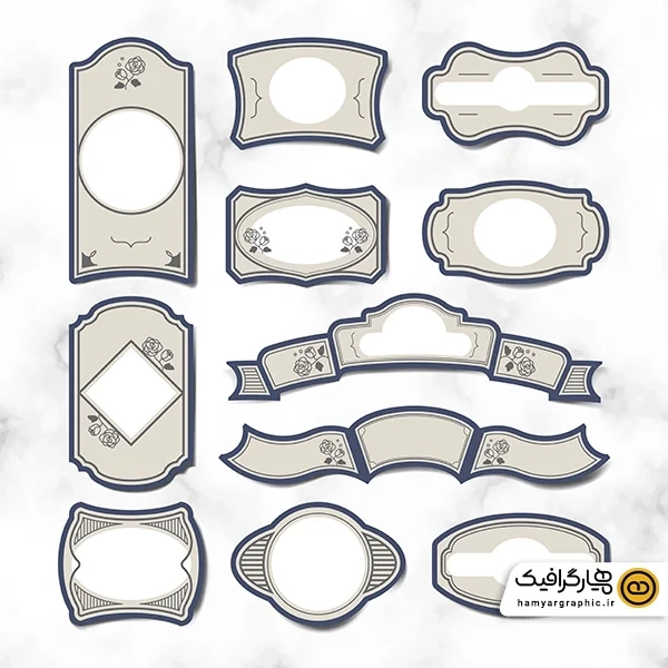 دانلود وکتور قاب و فریم