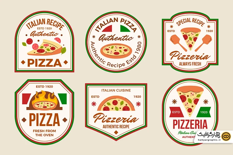 دانلود وکتور لوگو فست فود