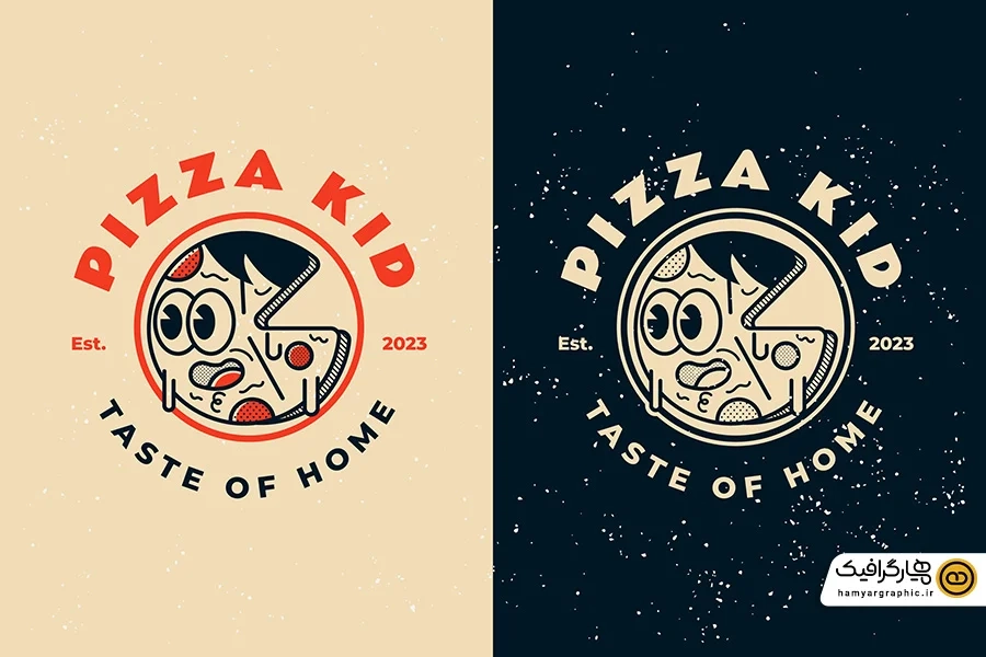 دانلود وکتور جذاب لوگو فست فود