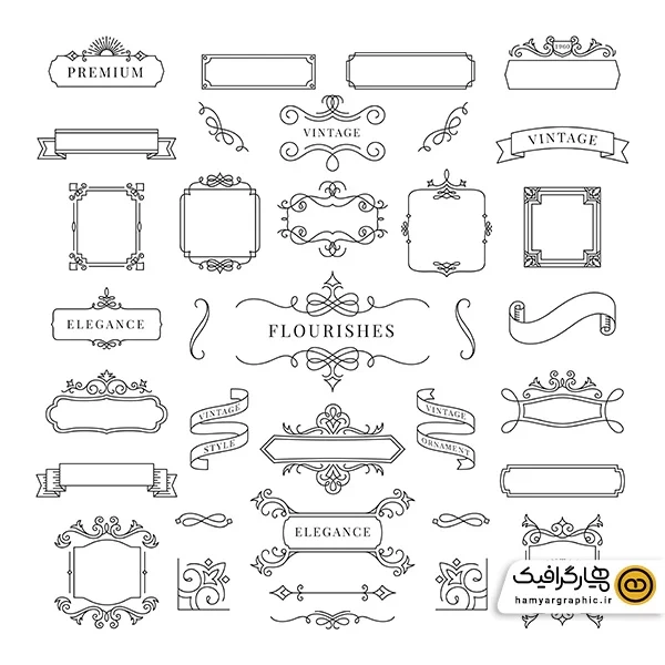 دانلود قاب و فریم زیبا