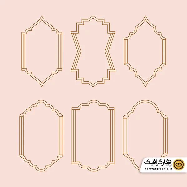 دانلود قاب و فریم ساده