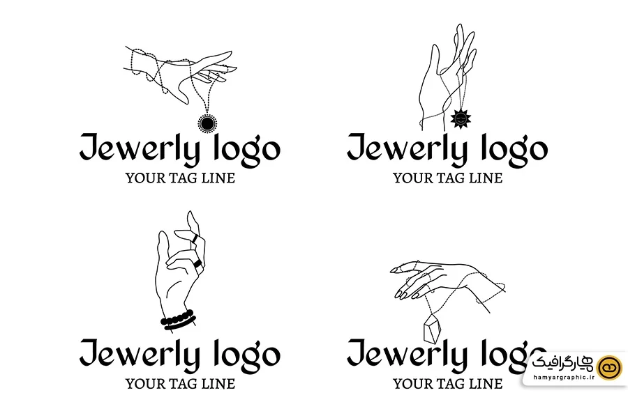 دانلود لوگو لایه باز برای جواهرات