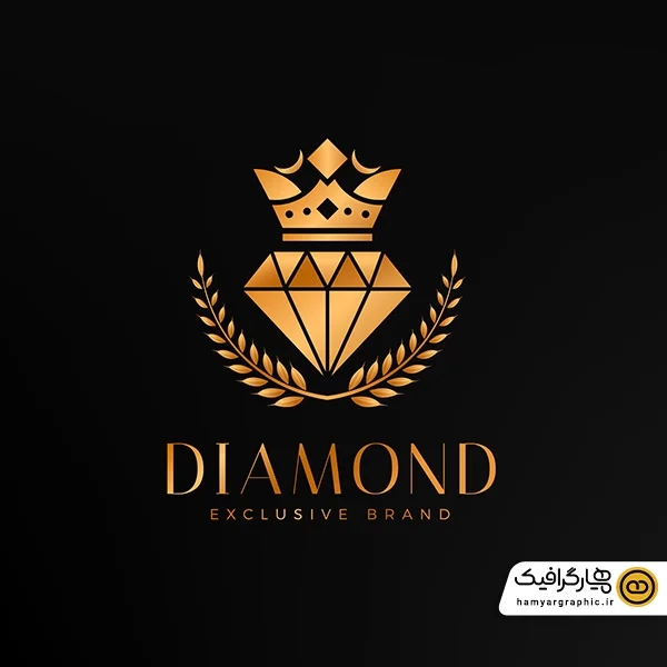 دانلود لوگو لایه باز برای طلا و جواهر