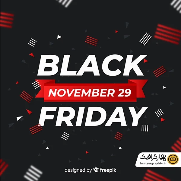 دانلود وکتور بلک فرایدی زیبا