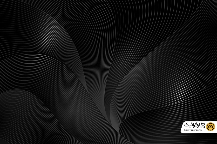 دانلود پس زمینه مشکی طرح دار