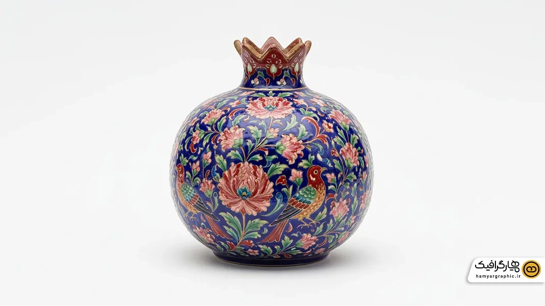 تصویر استوک شب یلدا با انار