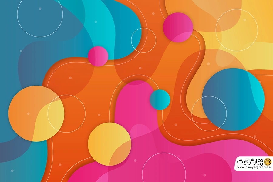 تصویر استوک پس‌زمینه رنگی و فانتزی