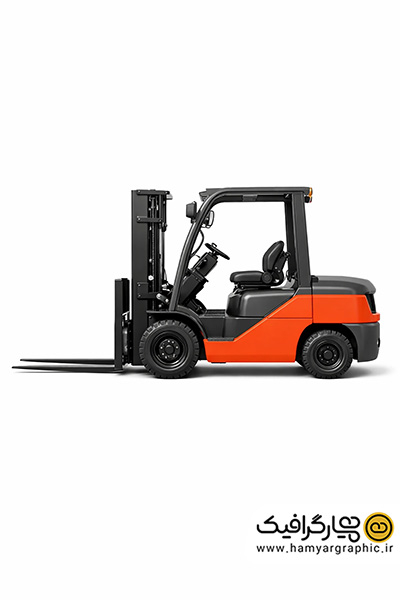 تصویر استوک لیفتراک قرمز با کیفیت بالا