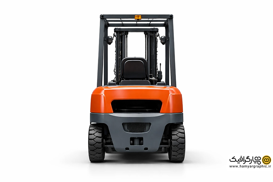 تصویر استوک لیفتراک قرمز با کیفیت بالا