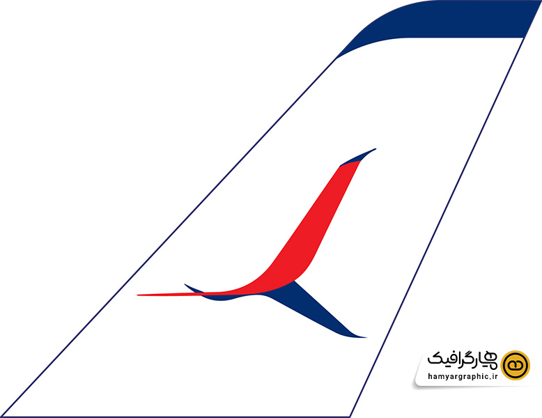 طرح لایه باز لوگو و دم هواپیمایی پارس ایر|pars-air