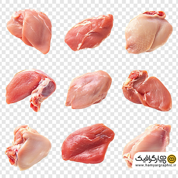 تصویر استوک با کیفیت گوشت ران مرغ تازه