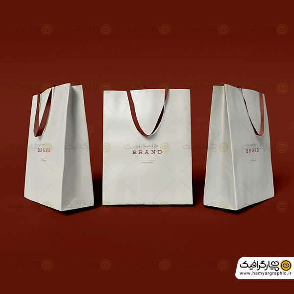 موکاپ ساک دستی کاغذی