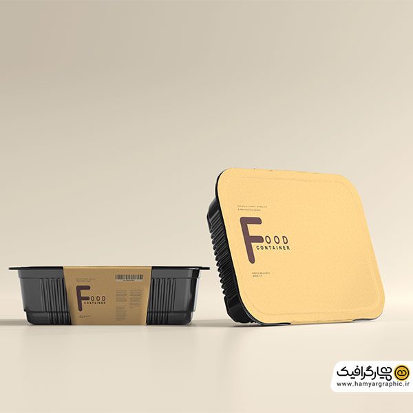 موکاپ بسته بندي غذا